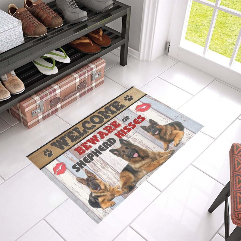 German Shepherd CL02110200MDD Non-slip Door mats