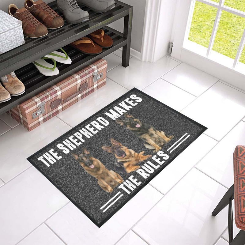 German Shepherd CL02110217MDD Non-slip Door mats