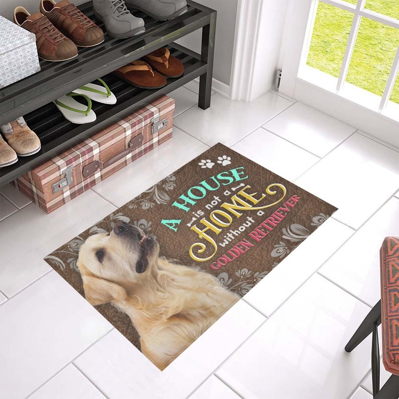 Golden Retriever CL02110235MDD Non-slip Door mats