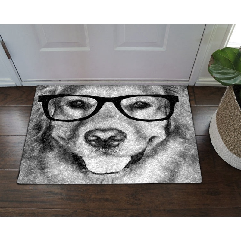 Golden Retriever HN200937D Non-slip Door mats