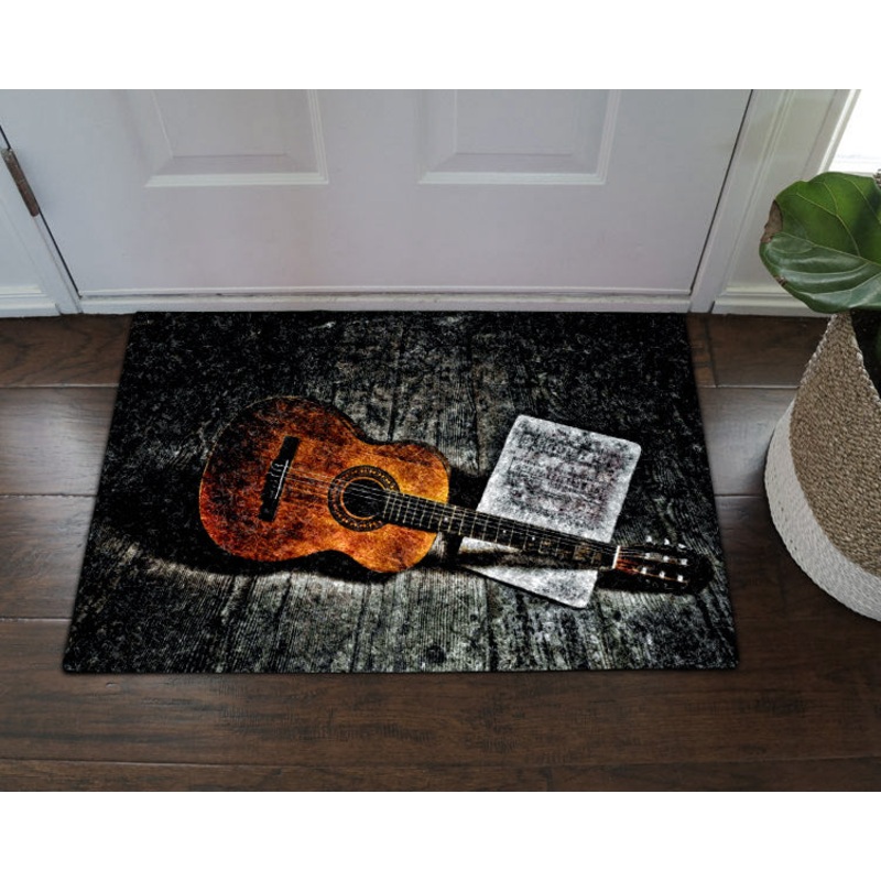 Guitar DT0111061D Non-slip Door mats