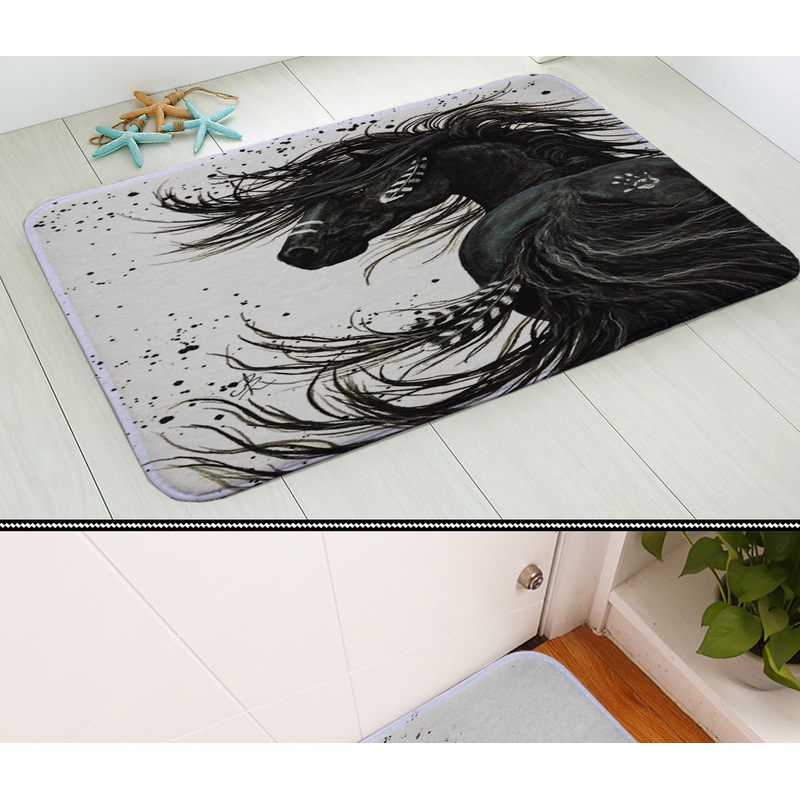 Horse CL180955MDD Non-slip Door mats