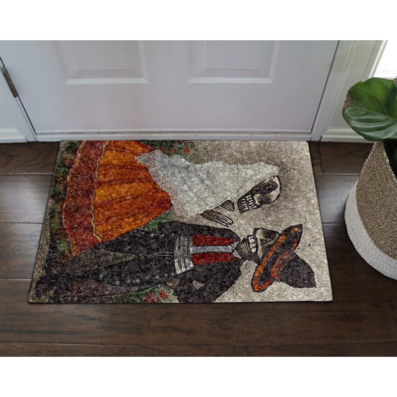 Jose Posada Feast Of The Dead NT31100192D Non-slip Door mats