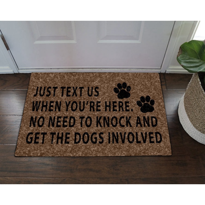 Just Text Us CLA1710005D Non-slip Door mats