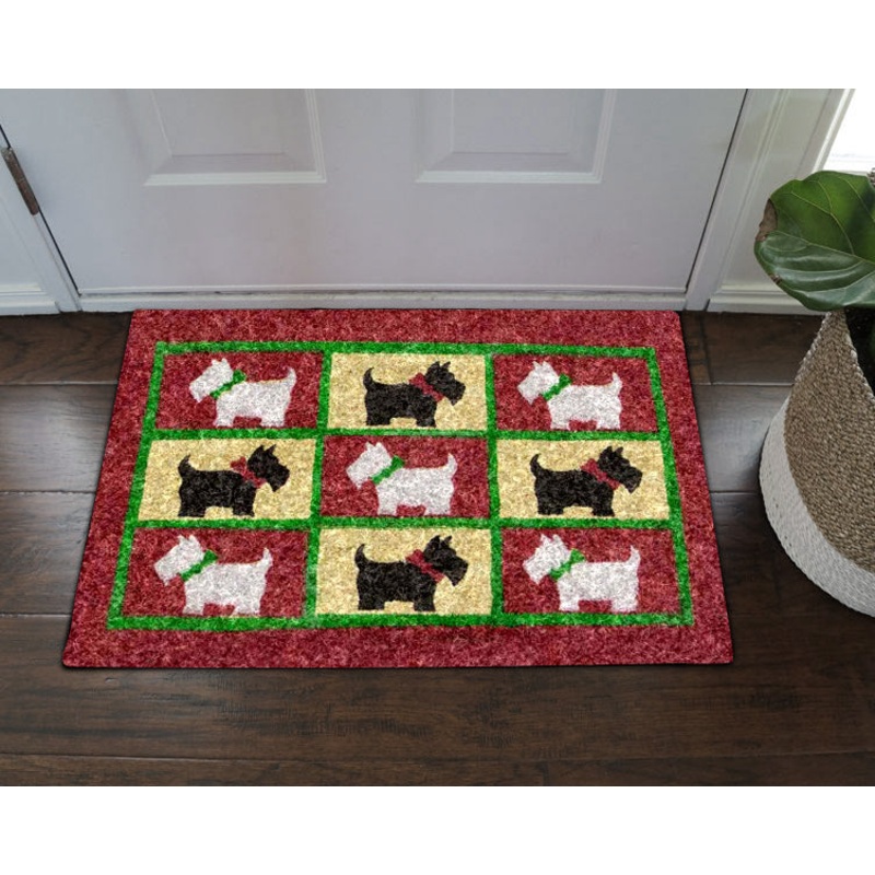 Merry Scotties CLA1710133D Non-slip Door mats