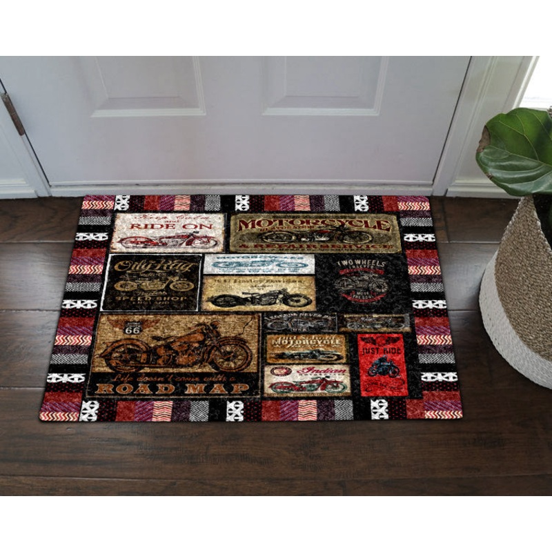 Motorcycle NT210970D Non-slip Door mats