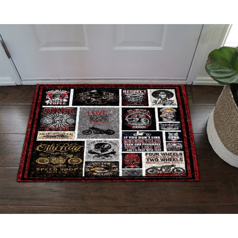 Motorcycle NT210972D Non-slip Door mats