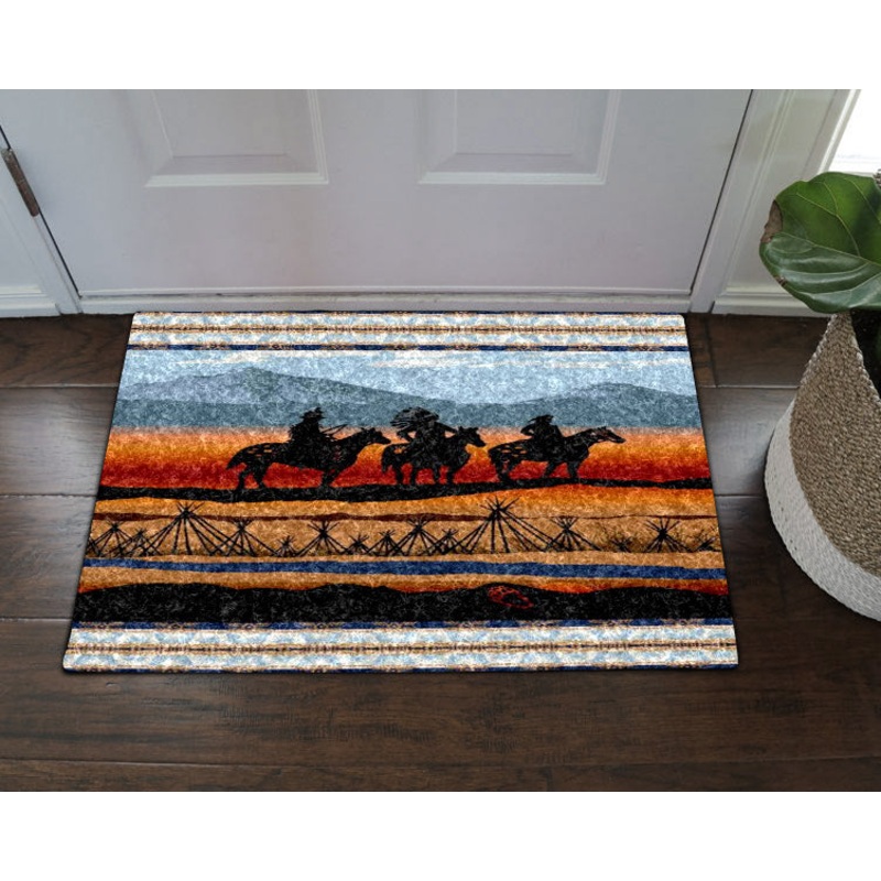Native American HN17100067D Non-slip Door mats