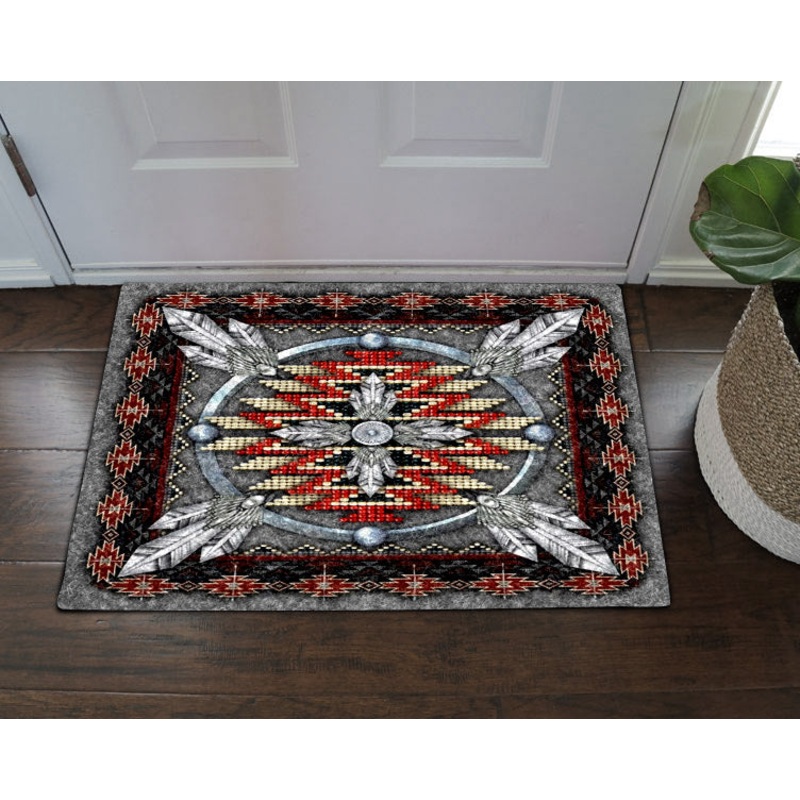Native American HN250928D Non-slip Door mats