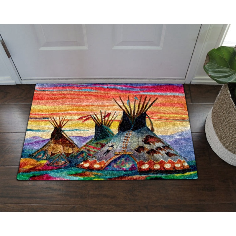 Native American VD31100258D Non-slip Door mats
