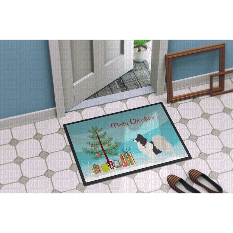 Papillon Christmas CL21110222MDD Non-slip Door mats