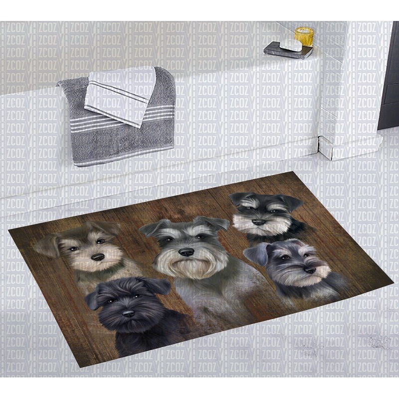 Schnauzer CL20111512MDD Non-slip Door mats