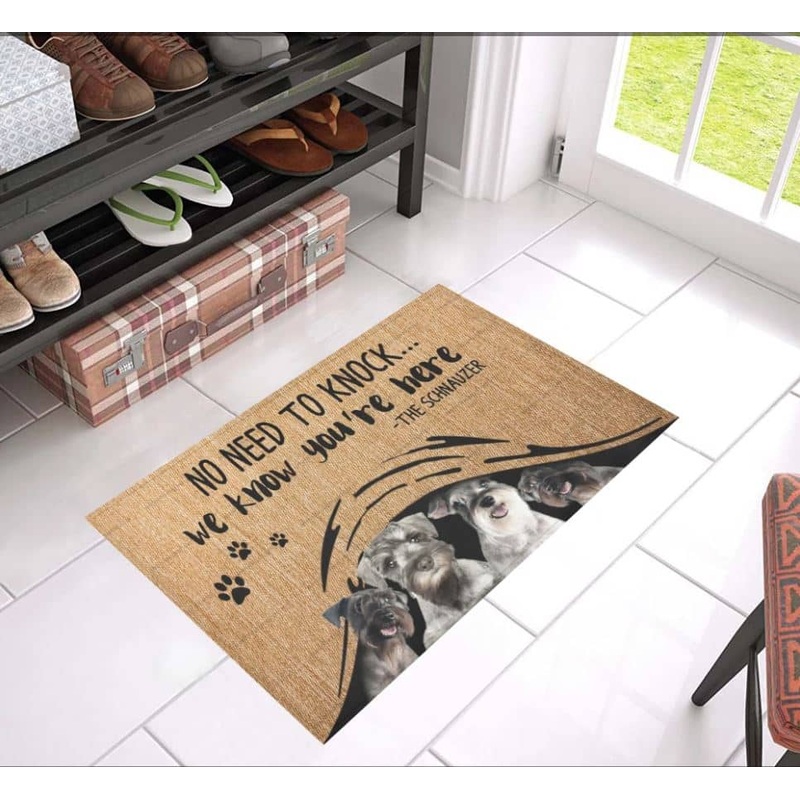 Schnauzer CLP0111131D Non-slip Door mats