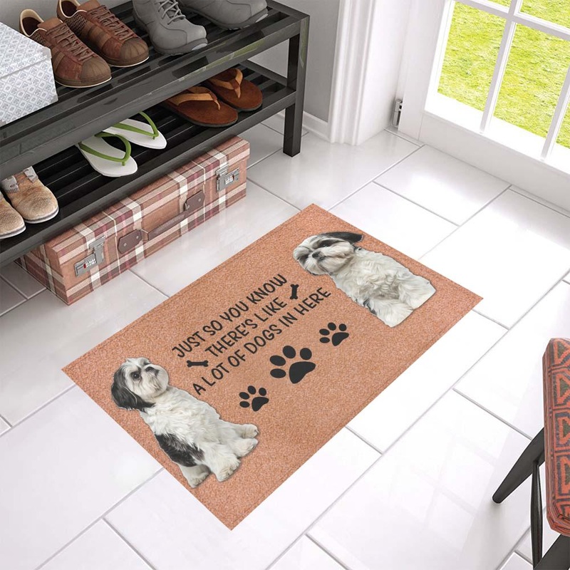 Shih Tzu CL02110420MDD Non-slip Door mats