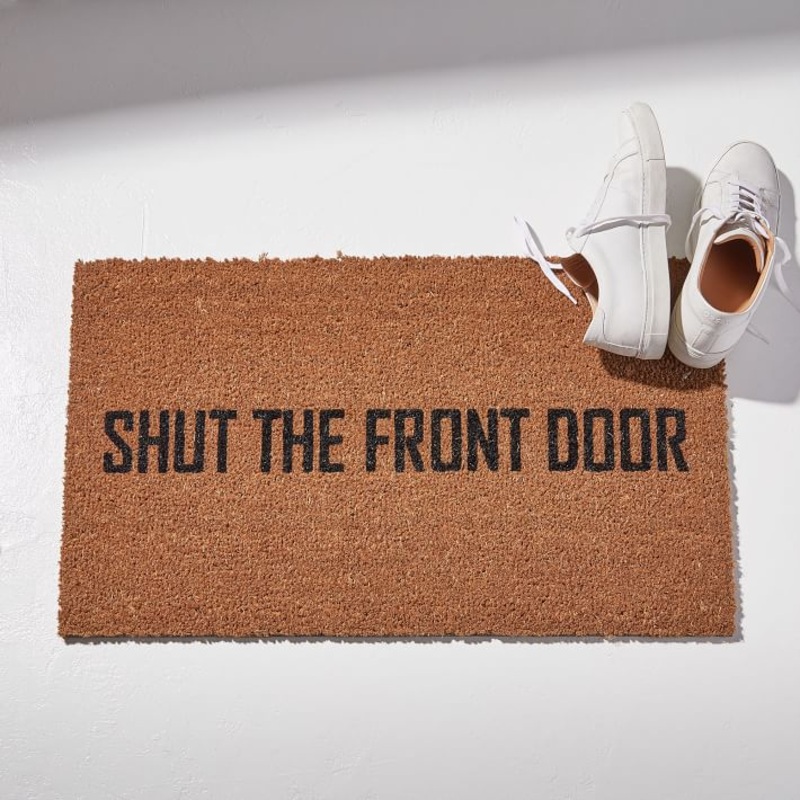 Shut The Front Door CLT051057R Non-slip Door mats