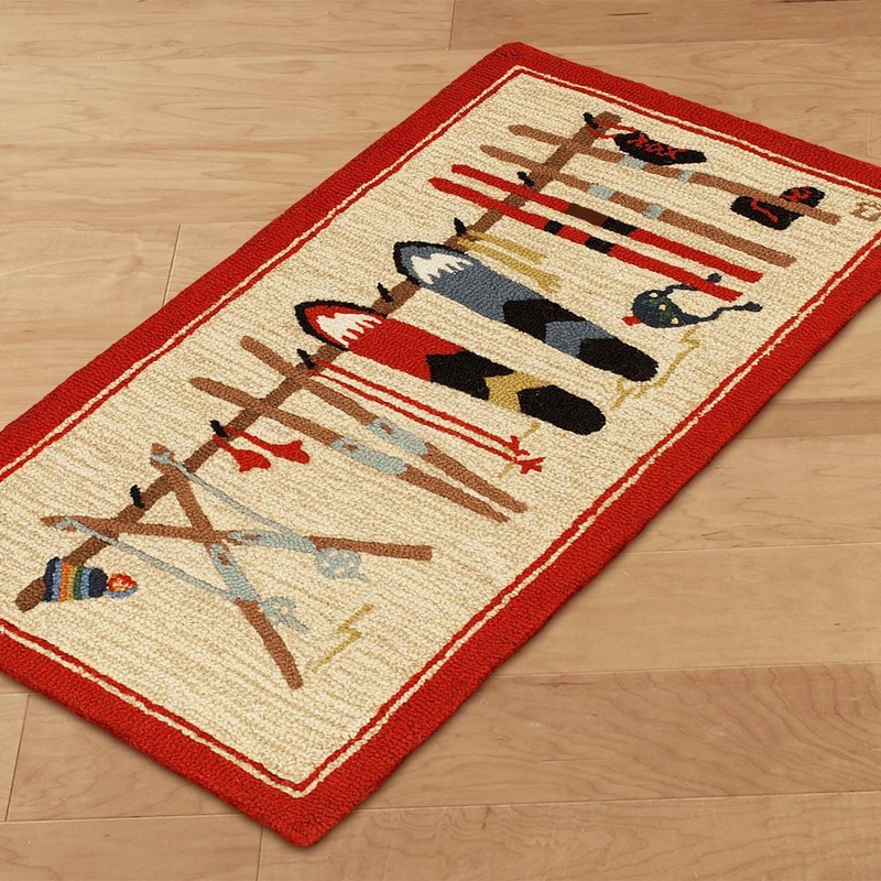 Ski Rack CLM1610130D Non-slip Door mats