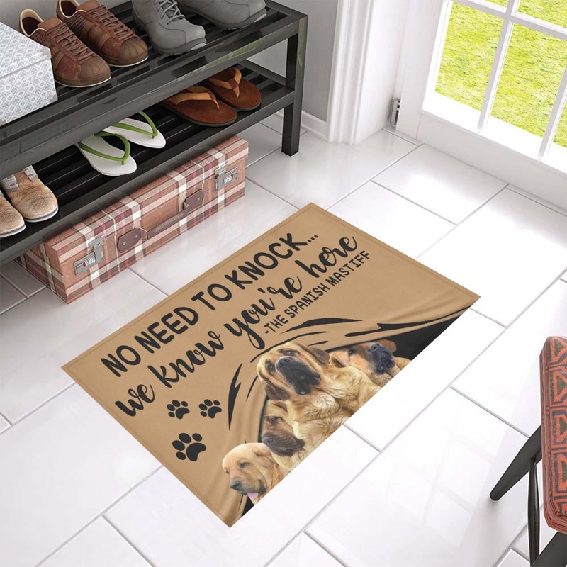 Spanish Mastiff CL09100180MDD Non-slip Door mats
