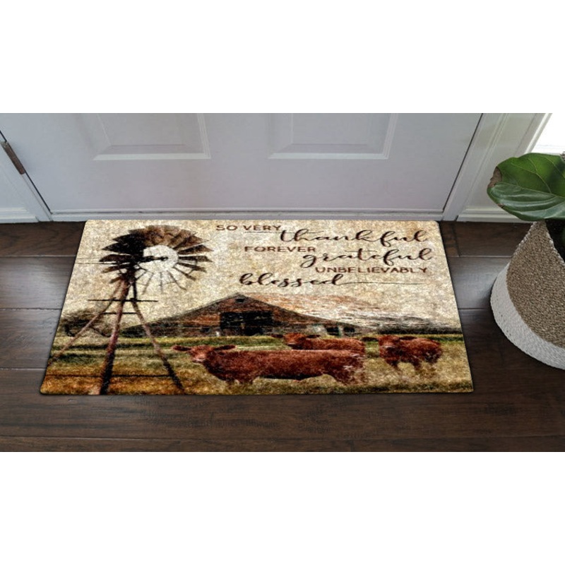Thankful Cow CL22100056MDD Non-slip Door mats