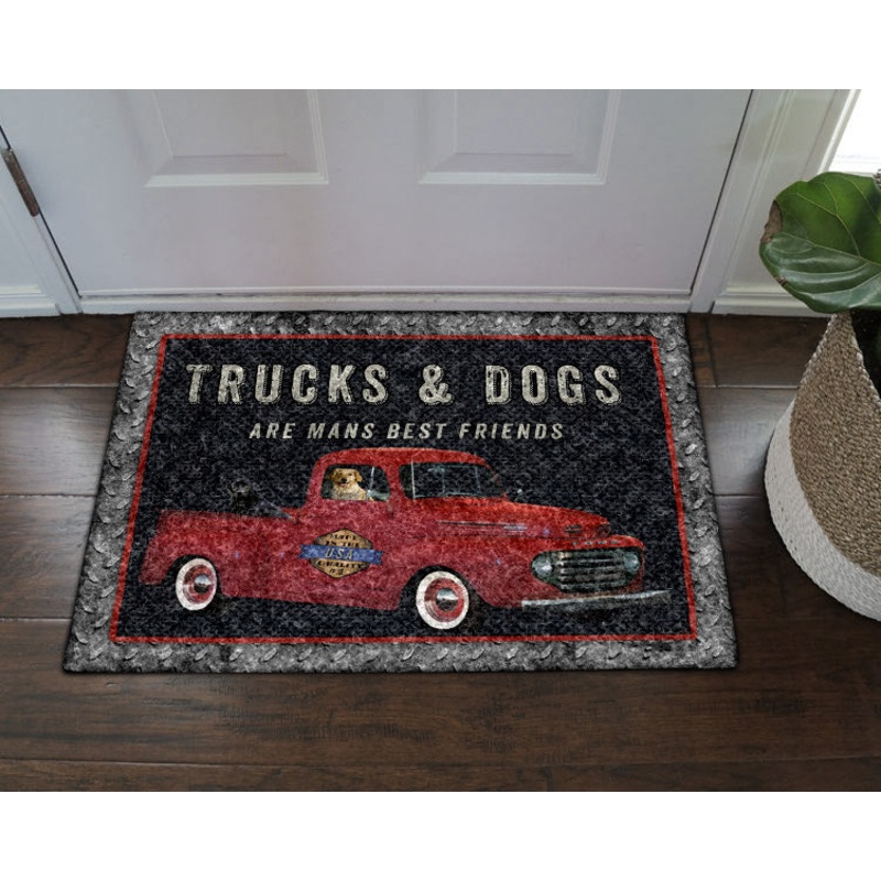 Vintage Truck VD0611169D Non-slip Door mats