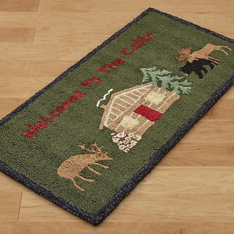 Welcome To The Cabin CLM1610150D Non-slip Door mats