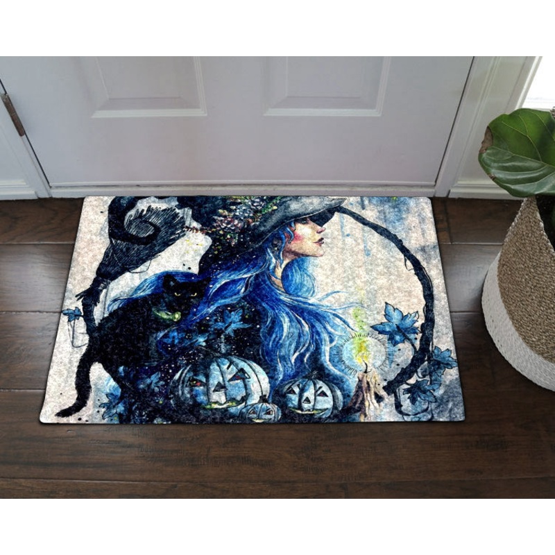 Witch Blue HN28100225D Non-slip Door mats
