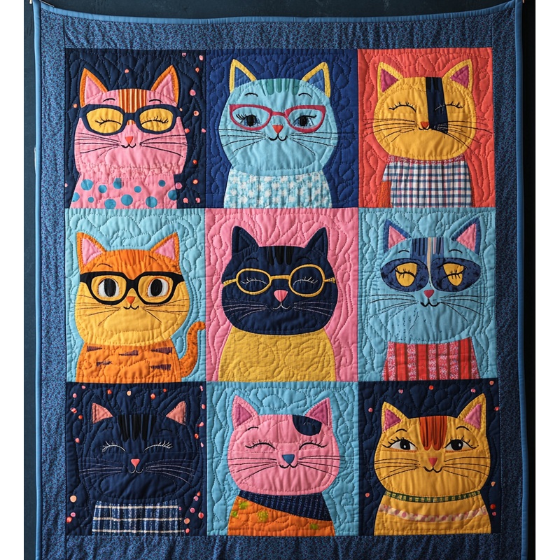 Cat DAI090125232 Quilt Blanket