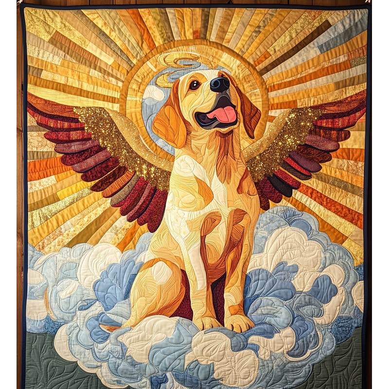 Labrador Angel DAI090125189 Quilt Blanket