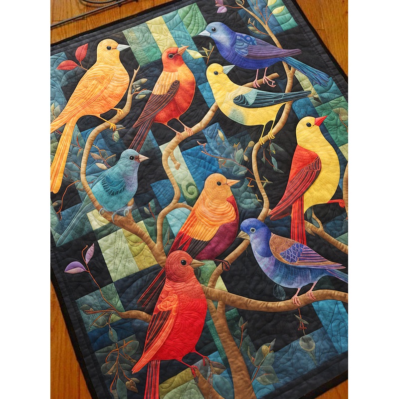 Bird TL12102301 Quilt Blanket