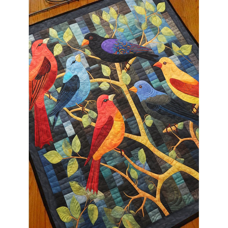 Bird TL12102302 Quilt Blanket
