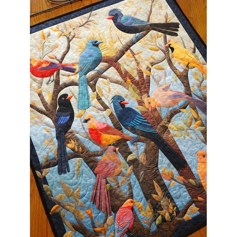 Bird TL12102303 Quilt Blanket