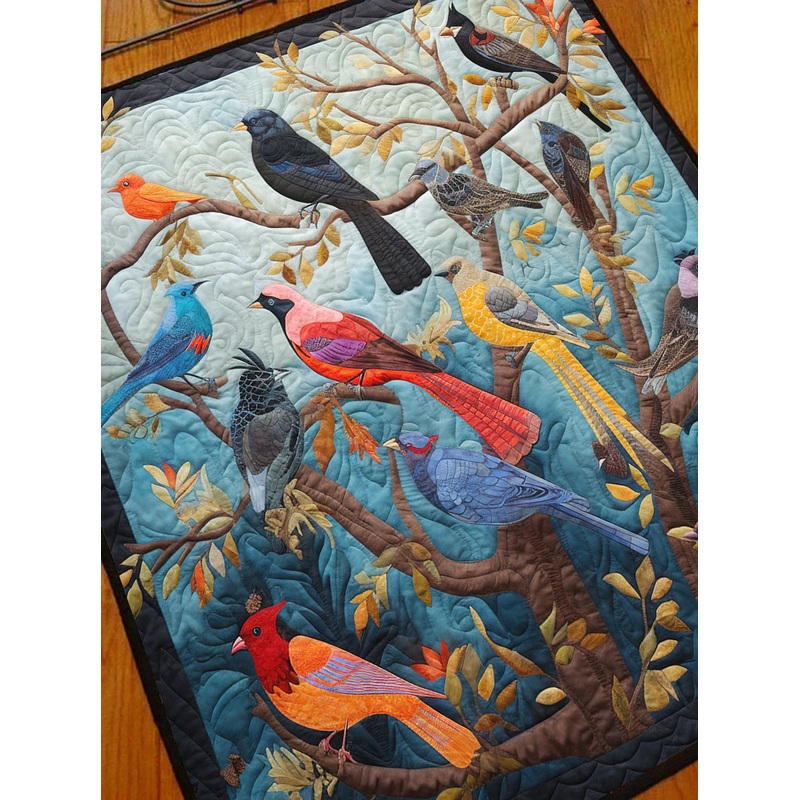 Bird TL12102304 Quilt Blanket