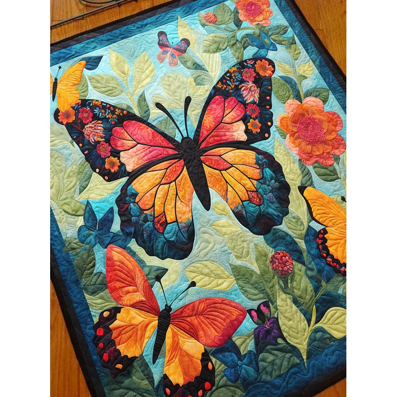Butterfly TL13102312 Quilt Blanket