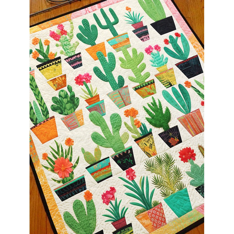 Cactus TL12102310 Quilt Blanket