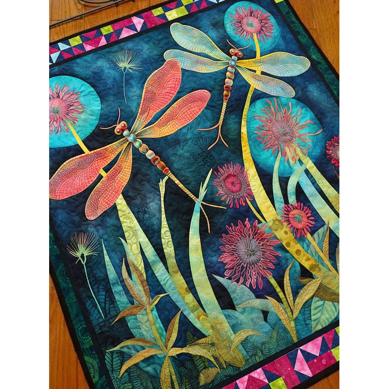 Dragonfly TL13102317 Quilt Blanket