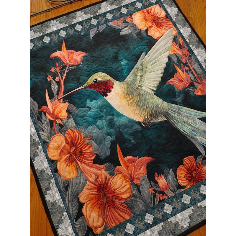 Hummingbird TL12102316 Quilt Blanket