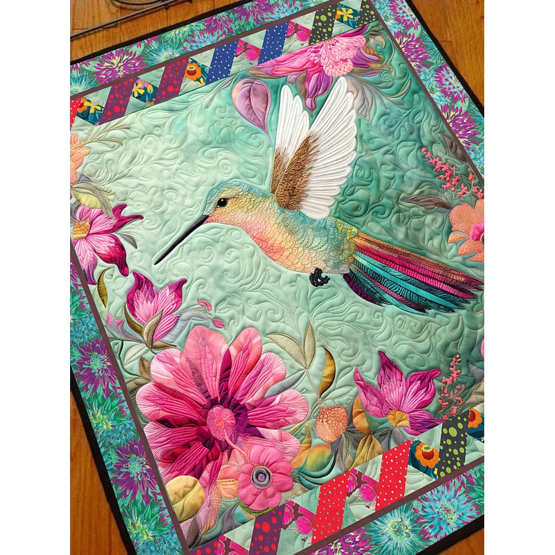 Hummingbird TL12102317 Quilt Blanket