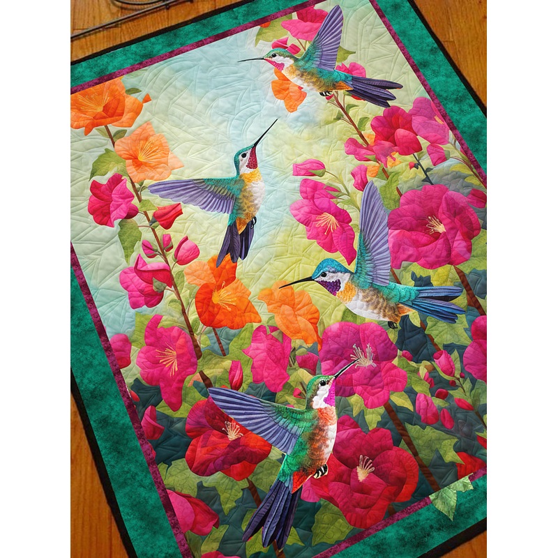 Hummingbird TL12102321 Quilt Blanket