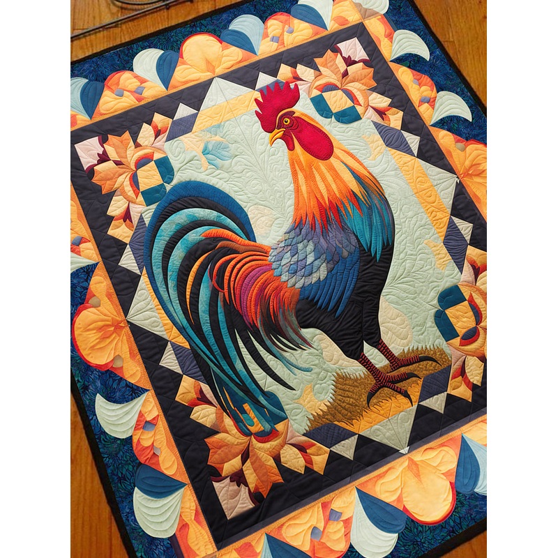 Rooster TL14102302 Quilt Blanket