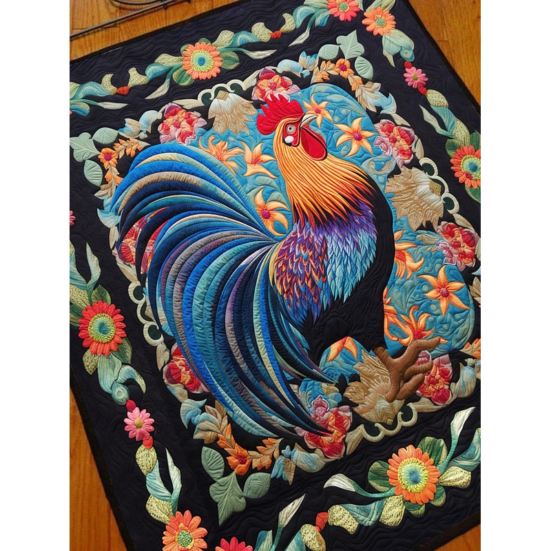 Rooster TL14102303 Quilt Blanket