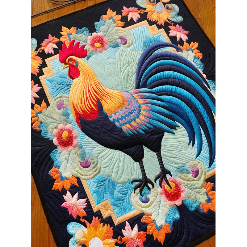 Rooster TL14102305 Quilt Blanket