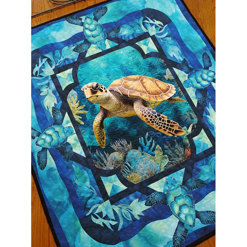Turtle TL13102320 Quilt Blanket
