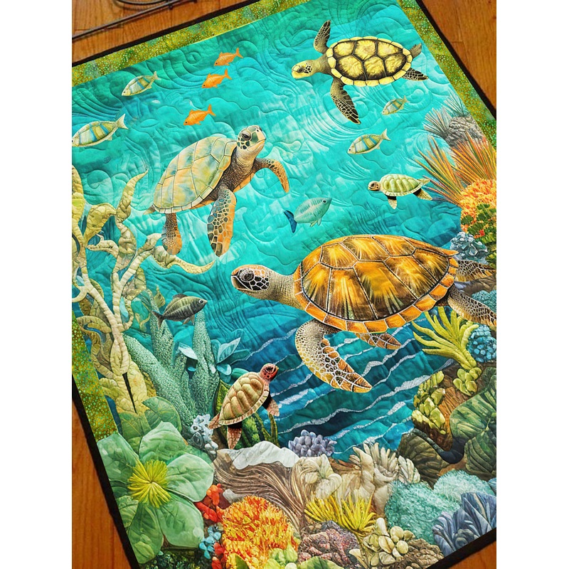 Turtle TL13102321 Quilt Blanket