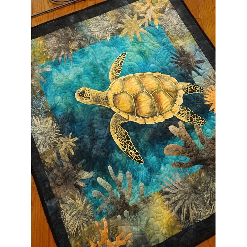 Turtle TL13102322 Quilt Blanket