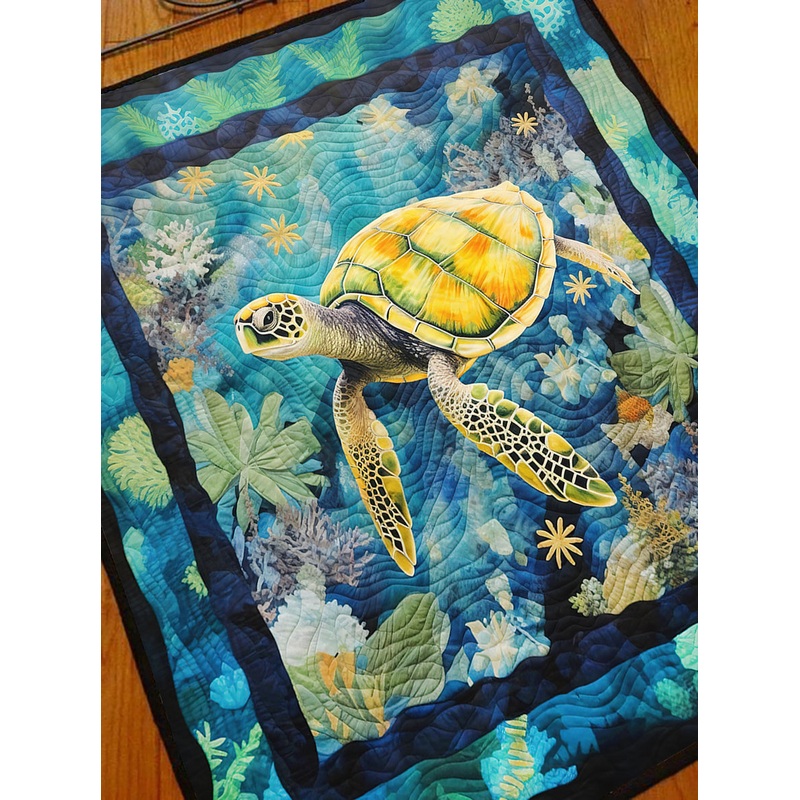 Turtle TL13102324 Quilt Blanket