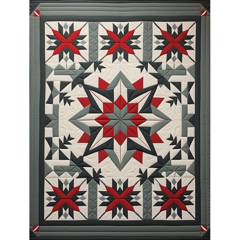 Amish Star BL10112342 Quilt Blanket