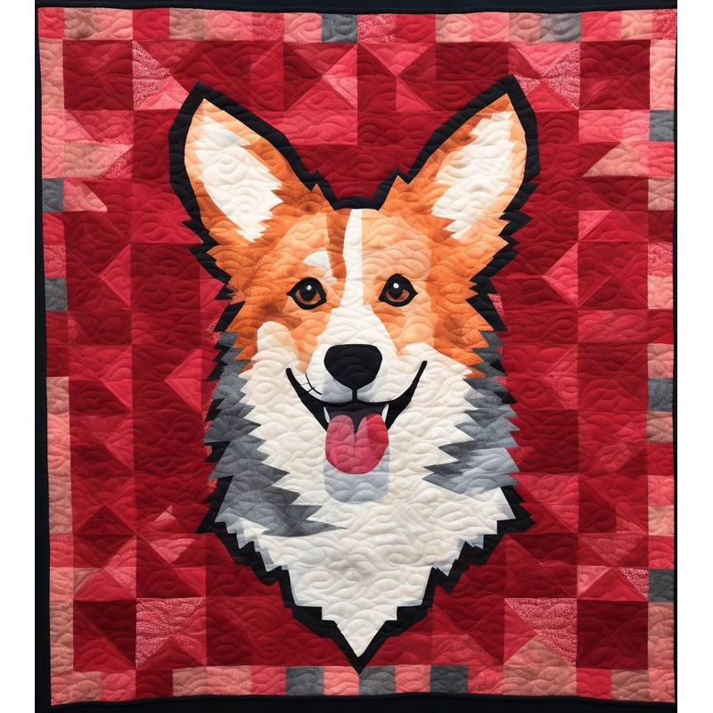 Corgi BL11112324 Quilt Blanket