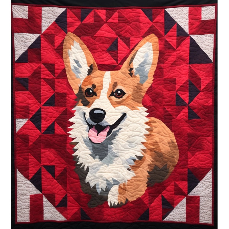 Corgi BL11112325 Quilt Blanket