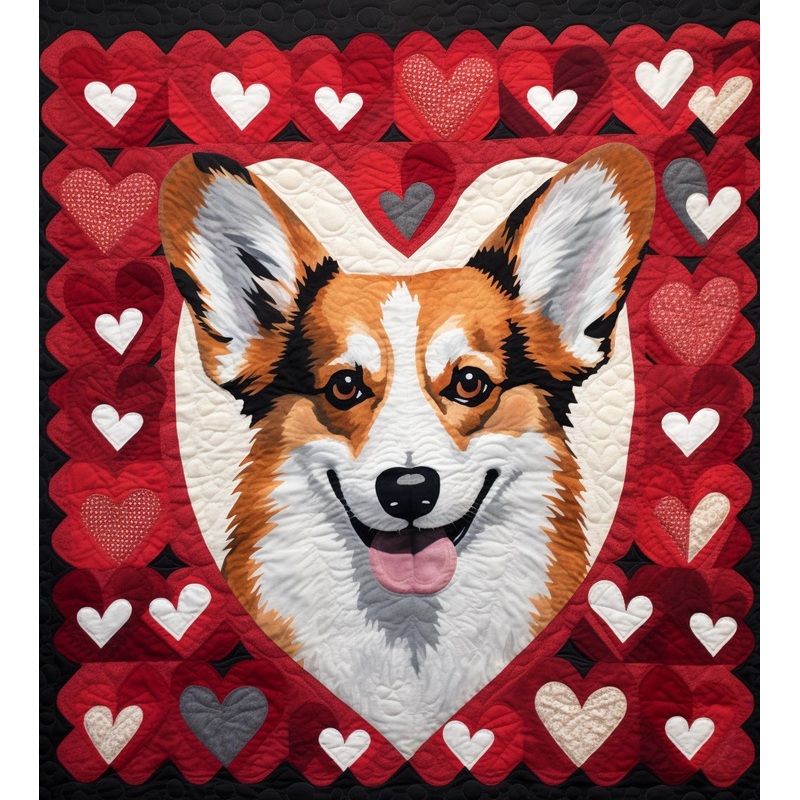 Corgi BL11112326 Quilt Blanket