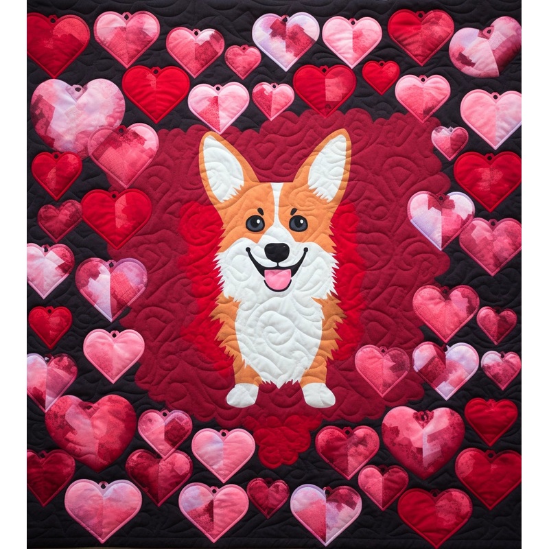 Corgi BL11112327 Quilt Blanket