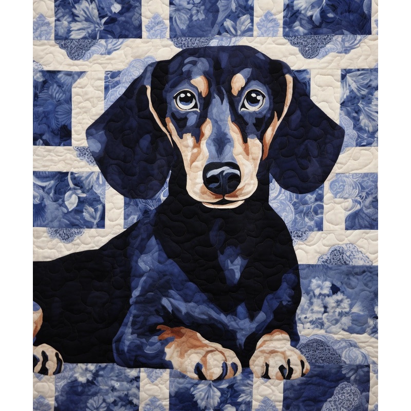 Dachshund BL9112323 Quilt Blanket